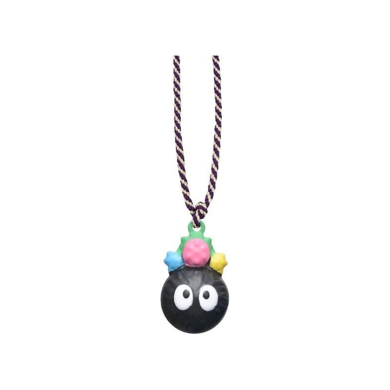 Studio Ghibli Spirited Away Strap Bell Netsuke Susuwatari (Soot)