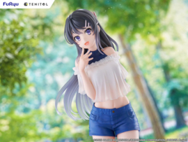 Rascal Does Not Dream of Bunny Girl Senpai Tenitol PVC Figure Mai Sakurajima 31 cm - PRE-ORDER