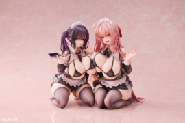 Original Character 1/5 PVC Figure 2-Set Koho Miya & Otsuhane Fuwari illustration by Ninoude 18 cm - PRE-ORDER