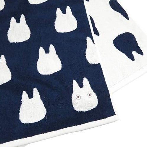 Studio Ghibli My Neighbor Totoro Towel White Totoro Silhouette 33x80 cm