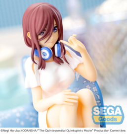 The Quintessential Quintuplets Movie PM Perching PVC Figure Miku Nakano 14 cm