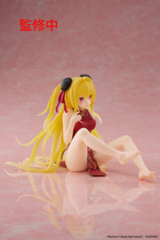 To Love Ru Darkness Desktop Cute PVC Figure Golden Darkness (Chinese Dress Ver.) 13 cm - PRE-ORDER