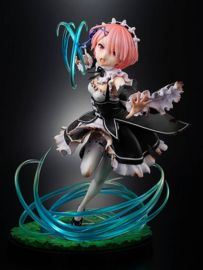 Re: Zero - Starting Life in Another World 1/7 PVC Figure Ram Battle with Roswaal Ver. 24 cm