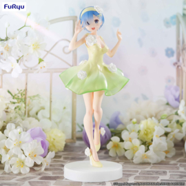 Re: Zero - Starting Life in Another World Trio-Try-iT PVC Figure Rem Flower Dress 21 cm
