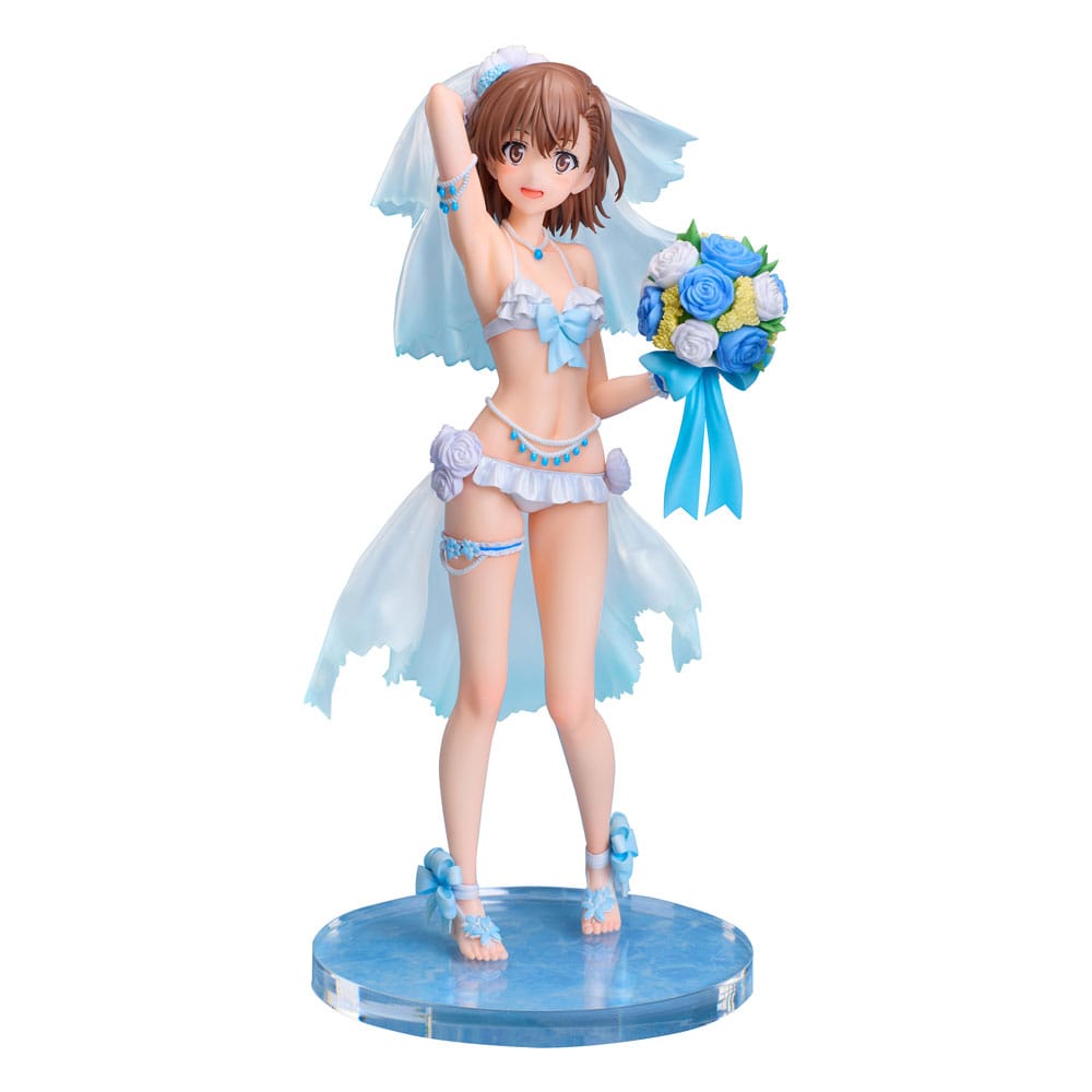 A Certain Scientific Railgun T 1/7 PVC Figure Mikoto Misaka Wedding Swimsuit Ver. 25 cm - PRE-ORDER