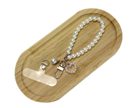 Telefoonkoord / Sleutelhanger | Pearls