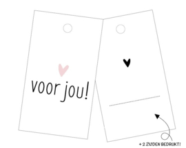 Cadeaulabel 'Voor jou'