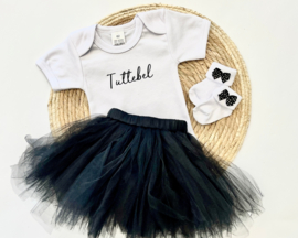 Romper "Tuttebel" zwart of wit