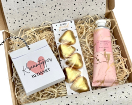 Bedankje Kraamverzorgster – Handcrème, Chocolade & Thee