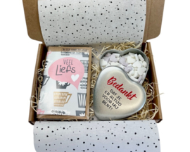 Brievenbus Bedankt Cadeau 'Veel liefs'