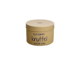 ✨ Geurkaarsje in blik – Een dikke knuffel voor jou ✨