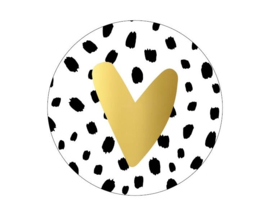 Stickers | 'Hartje goud'
