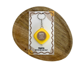 Vaderdag cadeau opa | Jij bent mijn maatje sleutelhanger