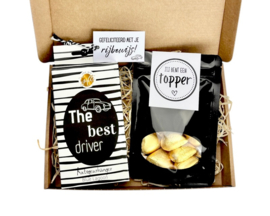 Rijbewijs Cadeau | Cadeaupakket “The Best Driver”