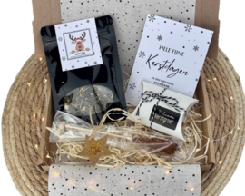 Kerst Brievenbus Cadeau (A5) - "Hele Fijne Kerstdagen"