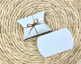 Mini gondeldoosje | Wit |  9 x 2,5 x 6,5 cm