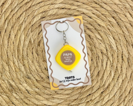 Vaderdag cadeau papa | Jij bent mijn maatje sleutelhanger