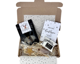 Kerst Brievenbus Cadeau (A5) - "Hele Fijne Kerstdagen"