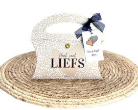 Snoeptasje “Heel veel liefs” – Perfect cadeau voor je moeder/oma