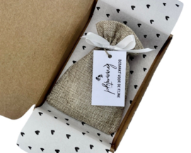 Bedankcadeau Kraamverzorgende – Theebloemen Geschenkset