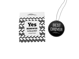 Brievenbuscadeau 'Yes, rijbewijs in the pocket'