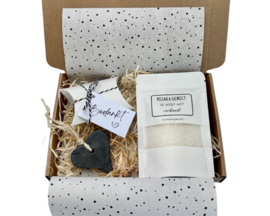 Brievenbus Bedankt Cadeau 'relax & geniet'