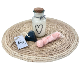 Relax set: badzout, chill pills & zeephartje