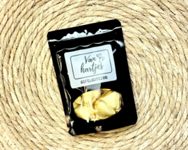 Stazak met chocolade hartjes 'Van hartjes gefeliciteerd' | Goud