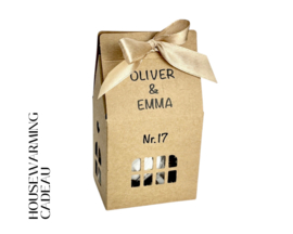 Gepersonaliseerd Housewarming Cadeau – Snoephuisje