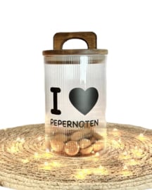 Sticker “I 🖤 Pepernoten”