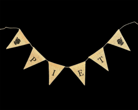 Sinterklaasslinger met 6 vlaggetjes – PIET