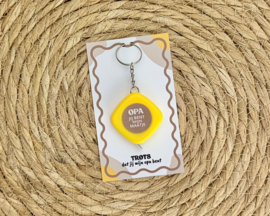 Vaderdag cadeau opa | Jij bent mijn maatje sleutelhanger