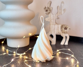 Soja Kerstboomkaars 11 cm – Milieuvriendelijk & Vegan