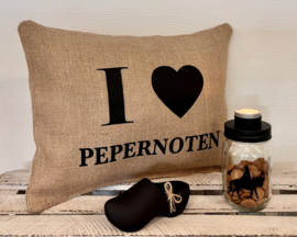 Sinterklaas Decoratie set "I Love Pepernoten" | 3 delig
