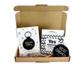 Rijbewijs Gehaald Cadeau - Sleutelhanger en Autogeurhanger