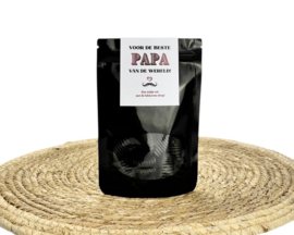Zakje Drop “Voor de Beste Papa/Opa/Bonuspapa van de Wereld”