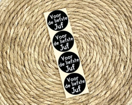 Stickers | 'Voor de liefste juf'