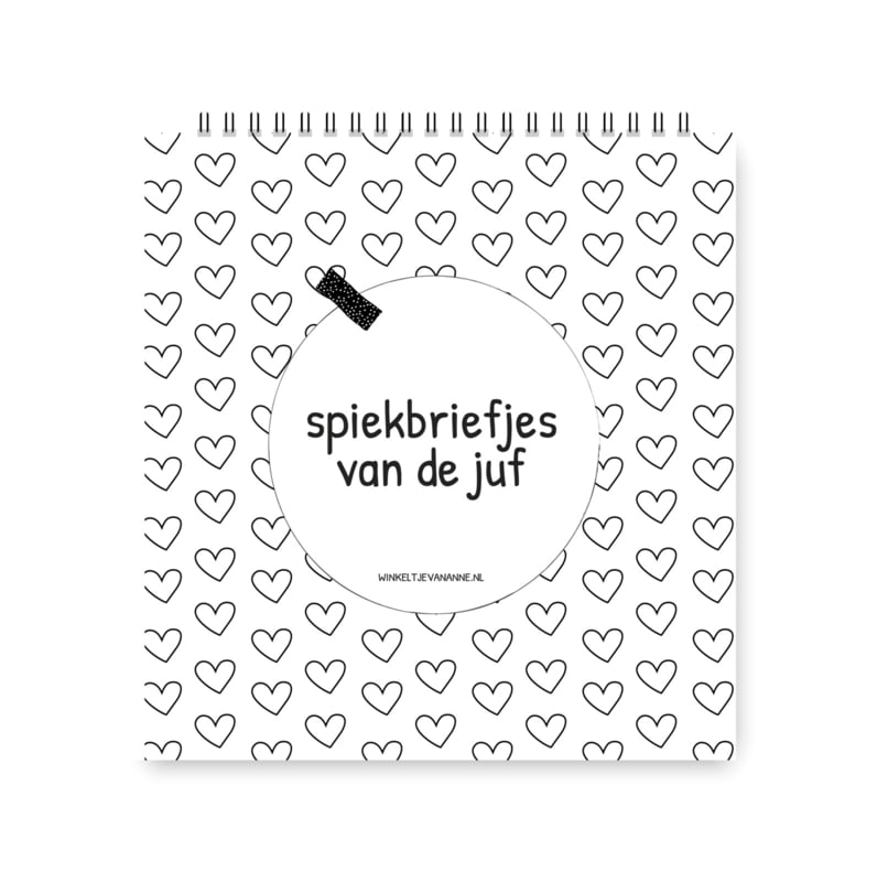 To do boekje | Mini | Spiekbriefjes van de juf