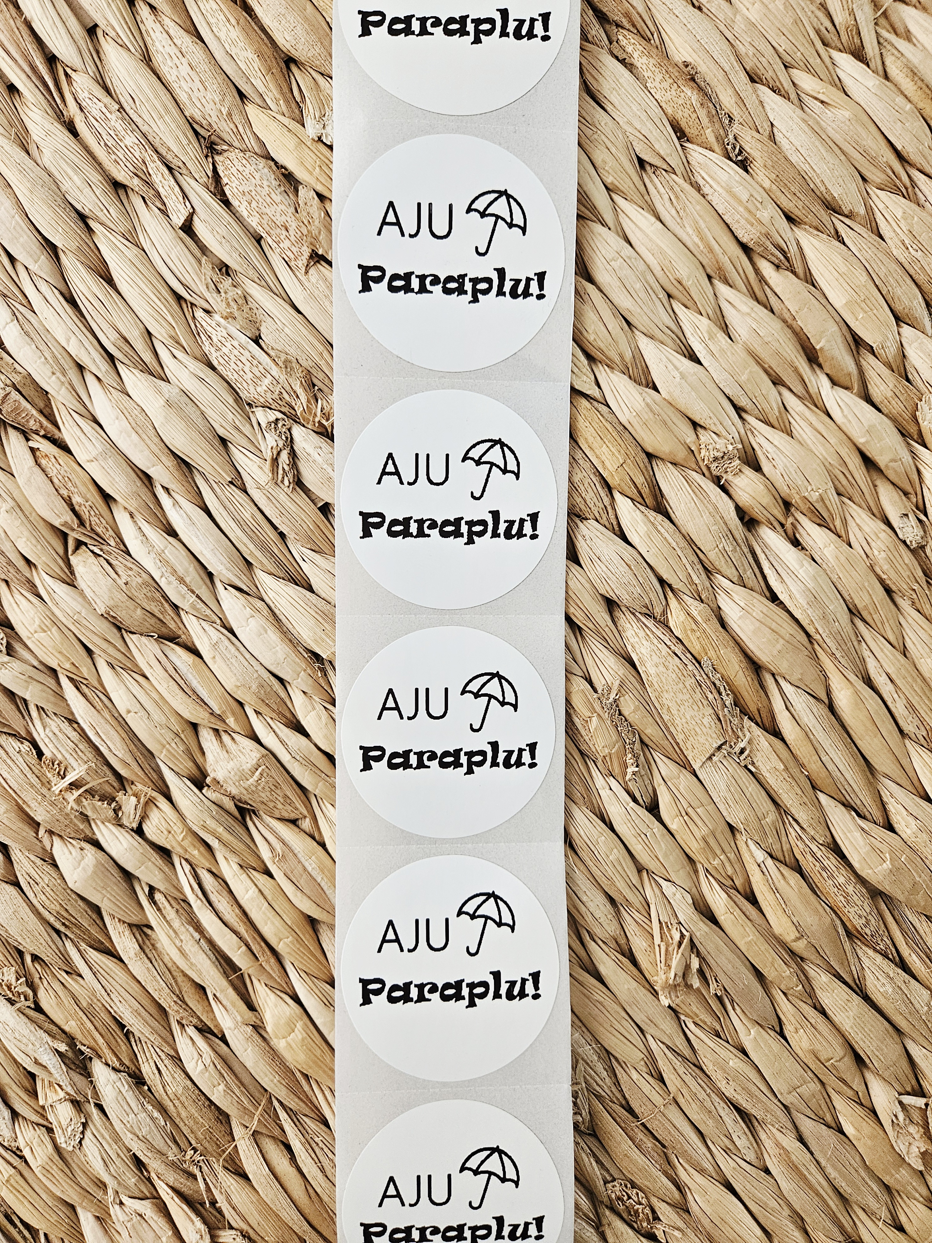 Stickers |  AJU Paraplu! - 10 stuks