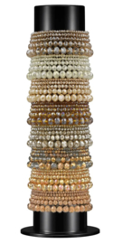 Glinsterende armbandjes - kleine kraal