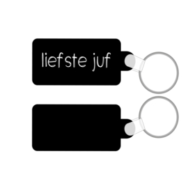 Sleutelhanger - Liefste juf