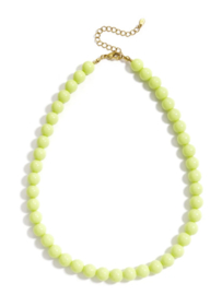 Kralenketting - lime groen