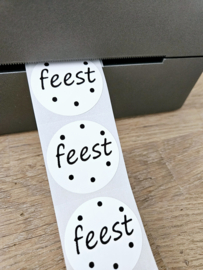 Stickers | feest | 10 stuks