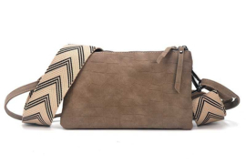 Camel New Amsterdam schoudertasje crossbody