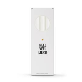 Dinerkaarsen | Heel veel liefs