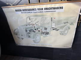 VERKOCHT Bosch lesplakaat vrachtwagen