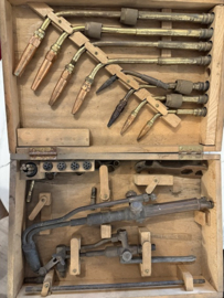 Vintage J.W. Müller Opladen Oxy-Acetyleen Las- en Snijbranderset