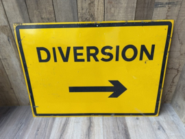 Diversion Sign