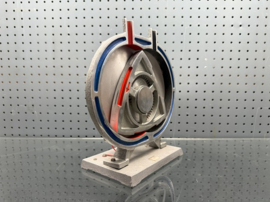 VERKOCHT Wankelmotor lesmodel