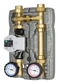 1" Anti-condens pompgroep 60 °C  - vaste brandstof